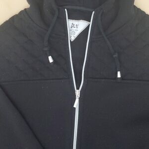 BX Hooded Full Zip Quilted Jacket medium great preloved condition
